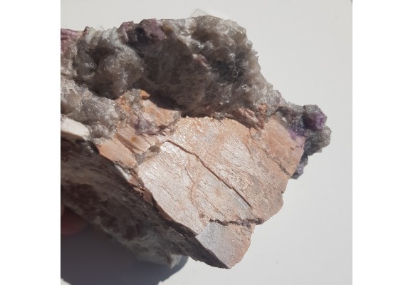 Unikatowy kryształ spodumenu z Piławy Grn.