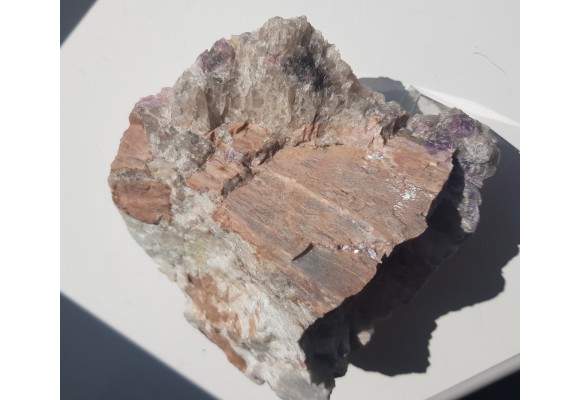 Unikatowy kryształ spodumenu z Piławy Grn.