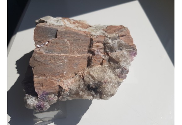 Unikatowy kryształ spodumenu z Piławy Grn.