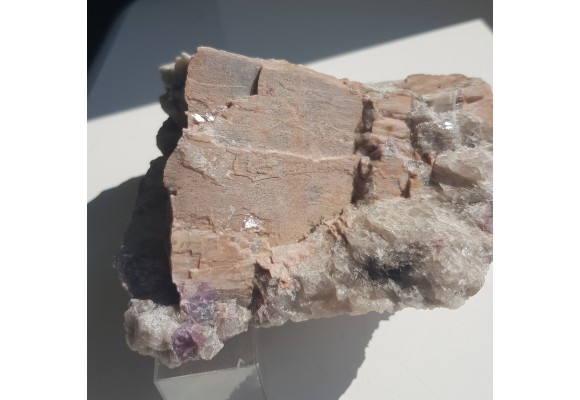 Unikatowy kryształ spodumenu z Piławy Grn.