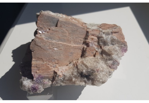 Unikatowy kryształ spodumenu z Piławy Grn.