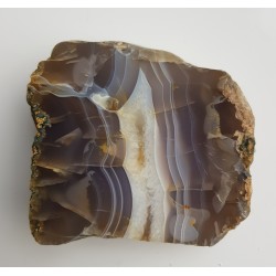 Przejrzysty agat z rzeki Bóbr