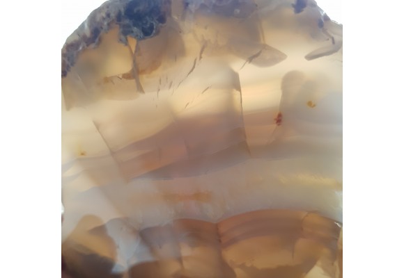 Przejrzysty agat z rzeki Bóbr