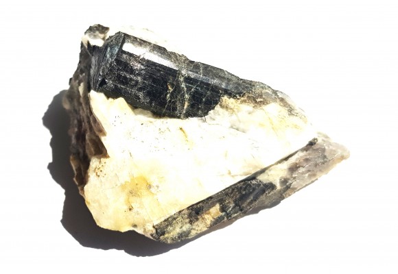 Szerl w pegmatycie z Piławy Grn.