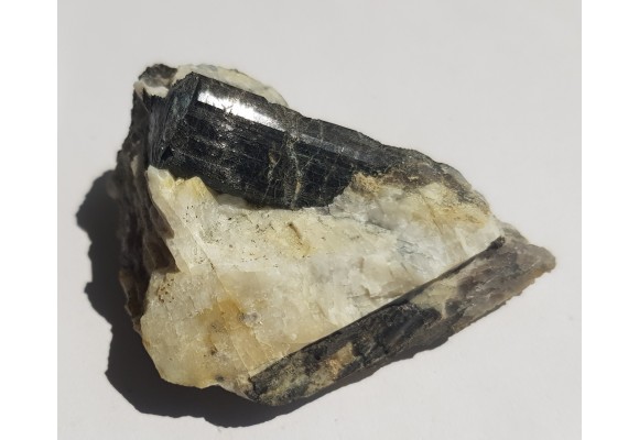 Szerl w pegmatycie z Piławy Grn.