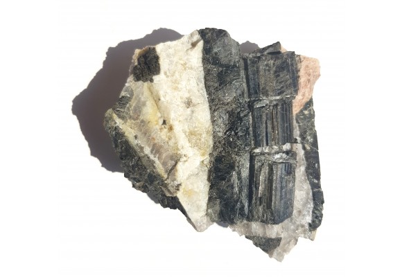 Szerl w pegmatycie z Piławy Grn.