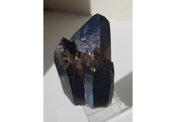 Zrost kwarców dymnych ze Strzegomia