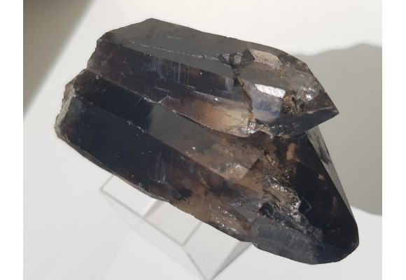 Zrost kwarców dymnych ze Strzegomia