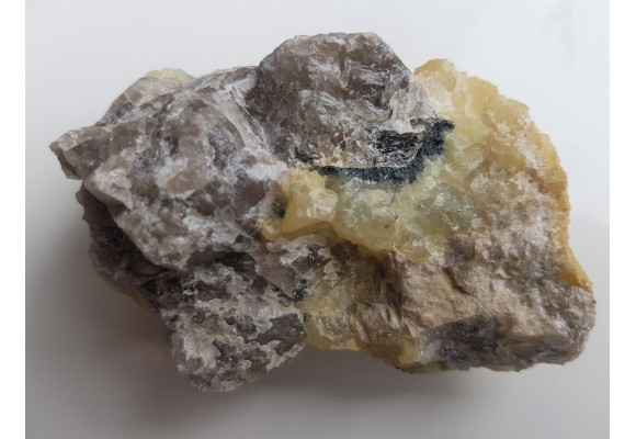 Prehnit z okolic Strzegomia