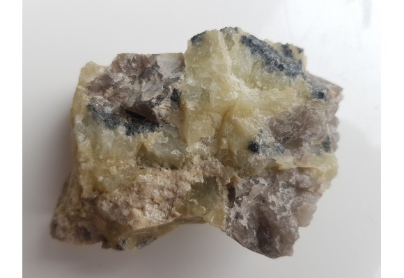 Prehnit z okolic Strzegomia