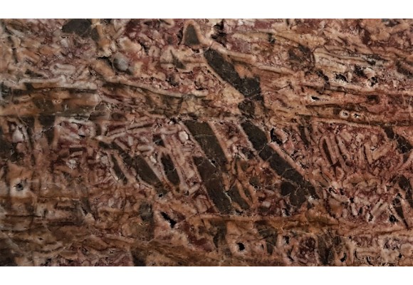 Wyjątkowa brekcja z otoczkami kwarcowymi