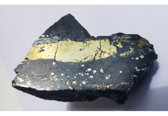 Miąższa żyła chalkopirytu z Ciechanowic