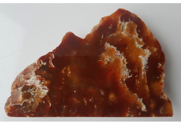 Karneol-sard z aluwiów Nysy Kłodzkiej k. Paczkowa