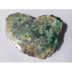 Malachit oraz pierwotne kruszce Cu w żyle węglanowej z Okrzeszyna k. K. Góry