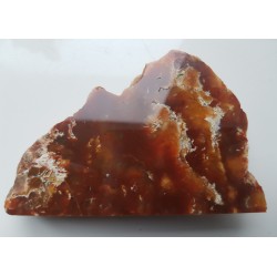 Karneol-sard z aluwiów Nysy Kłodzkiej k. Paczkowa