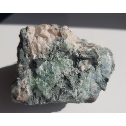 Fluoryt i kalcyt z Ciechanowic