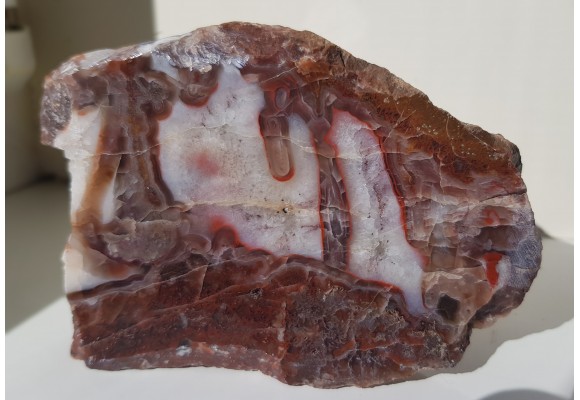 Agat pseudostalaktytowy z Suszyny k. Kłodzka