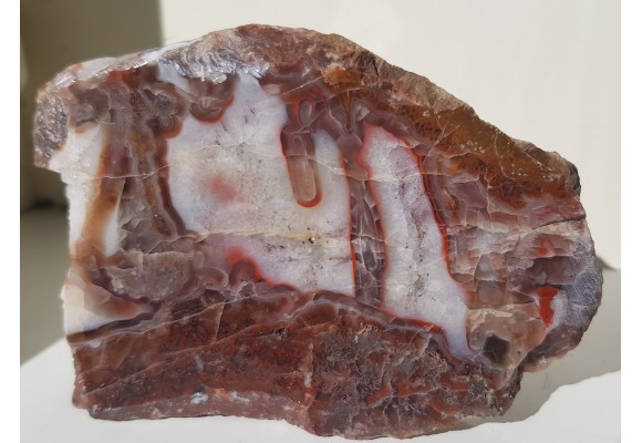 Agat pseudostalaktytowy z Suszyny k. Kłodzka