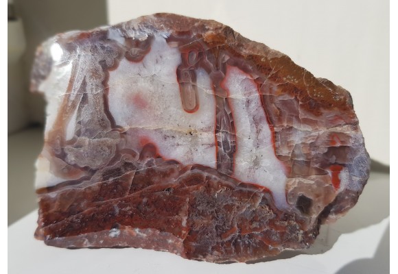 Agat pseudostalaktytowy z Suszyny k. Kłodzka