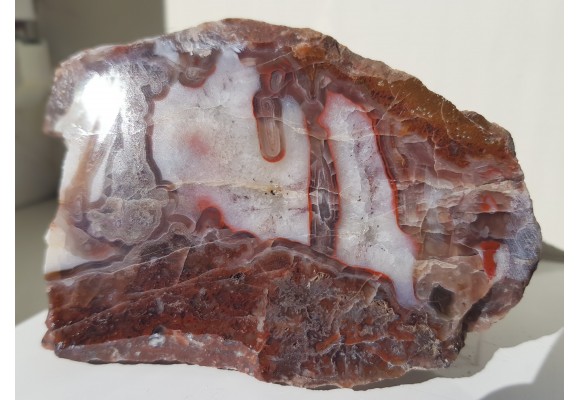 Agat pseudostalaktytowy z Suszyny k. Kłodzka