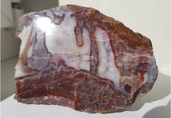 Agat pseudostalaktytowy z Suszyny k. Kłodzka