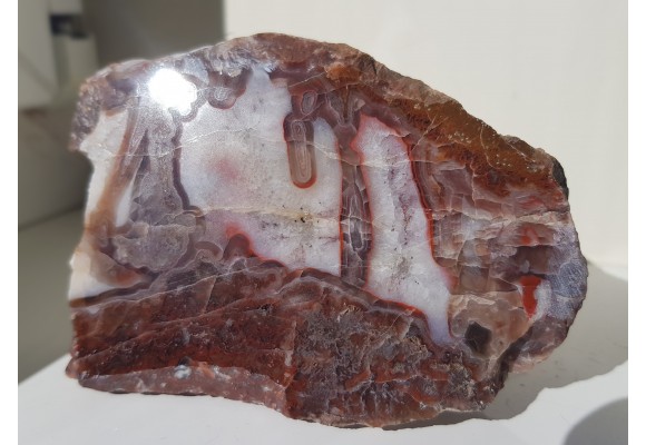 Agat pseudostalaktytowy z Suszyny k. Kłodzka