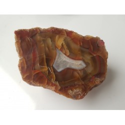 Agat "rzeczny" z Bobru w Sudetach (river agate)