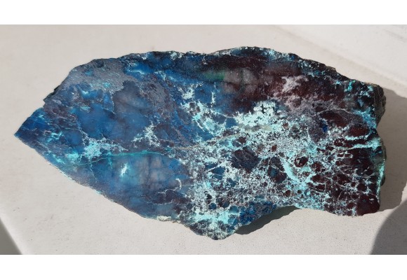 Shattuckit, kupryt w rudzie Cu i Au z Namibii