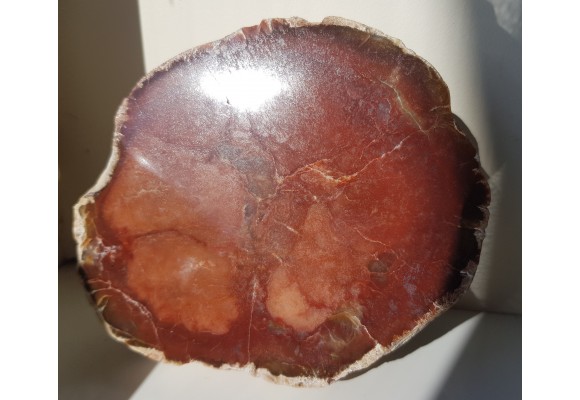 Duża konkrecja chalcedonowa z aluwiów Nysy Kłodzkiej, zb. Pilce