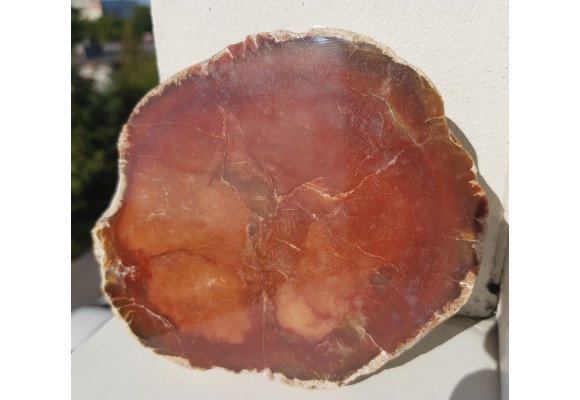 Duża konkrecja chalcedonowa z aluwiów Nysy Kłodzkiej, zb. Pilce