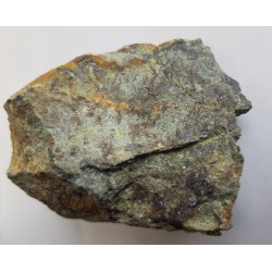 Greenockit na sfalerycie z Miedzianki