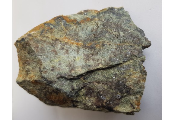 Greenockit na sfalerycie z Miedzianki