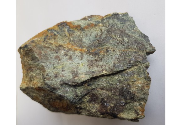 Greenockit na sfalerycie z Miedzianki