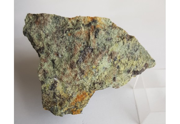 Greenockit na sfalerycie z Miedzianki