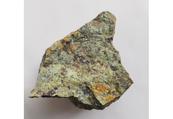 Greenockit na sfalerycie z Miedzianki