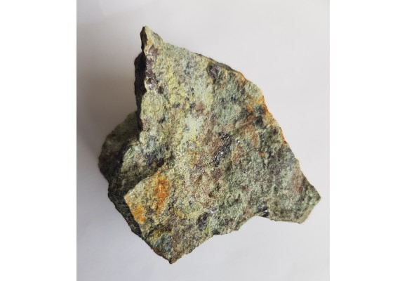 Greenockit na sfalerycie z Miedzianki