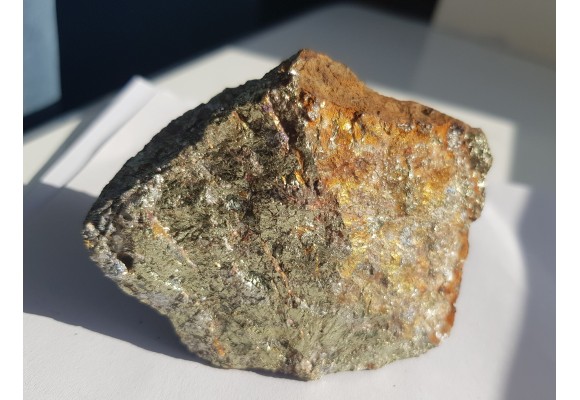 Chalkopiryt z arsenopirytem z Radzimowic