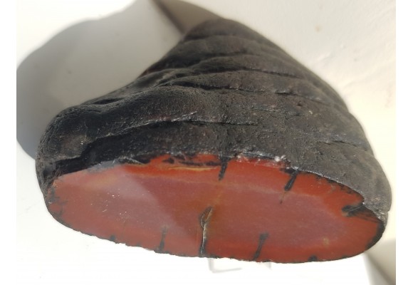 Piękna konkrecja chalcedonowa z aluwiów Nysy Kłodzkiej, zb. Pilce