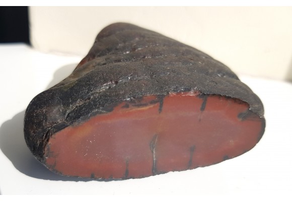 Piękna konkrecja chalcedonowa z aluwiów Nysy Kłodzkiej, zb. Pilce