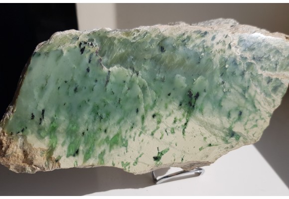 Wyjątkowy okaz nefrytu z Nasławic