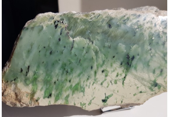 Wyjątkowy okaz nefrytu z Nasławic