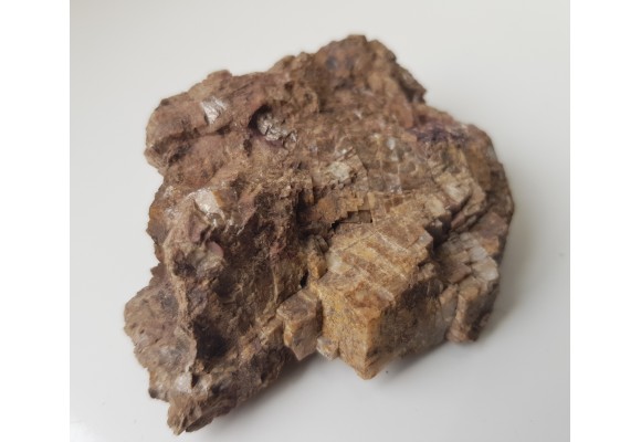 Krystaliczny dolomit żelazowy/ankeryt ze złoża barytu "Jedlinka" k. Jedliny-Zdroju