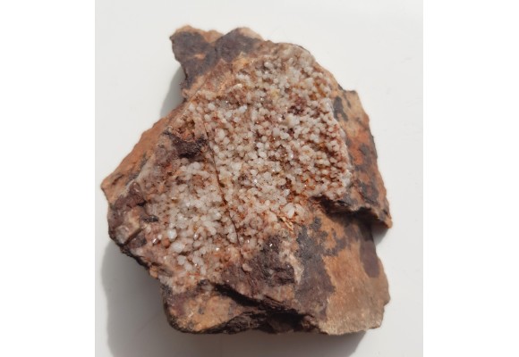 Szczoteczka kwarcowa ze złoża barytu "Jedlinka" k. Jedliny-Zdroju