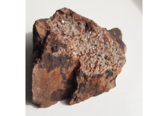 Szczoteczka kwarcowa ze złoża barytu "Jedlinka" k. Jedliny-Zdroju